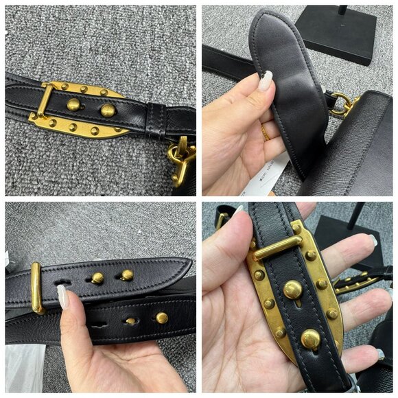 Prada Cahier Black Leather Shoulder Bag 835-031125 - Picture 12 of 16